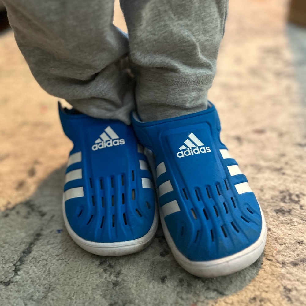 Adidas Unisex Water Shoes / Slides Size 11 Blue LIGHTWEIGHT - Picture 7 of 7